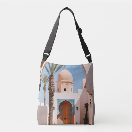 Boheemse bogen crossbody tas (Voorkant)