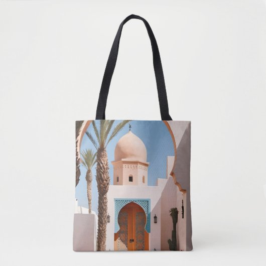 Boheemse bogen tote bag (Voorkant)