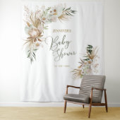 Boheemse Boho Baby Shower Decoratie Achtergrond Wandkleed (In situ)