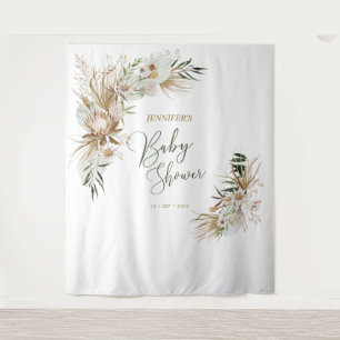 Boheemse Boho Baby Shower Decoratie Achtergrond Wandkleed