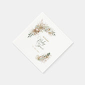 Boheemse Boho Baby Shower Decoratie Servetten (Hoek)