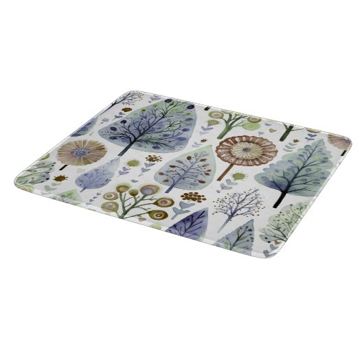  Boheemse Boom Feestelijke Kerstvibes Snijplank (Hoek)