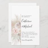 BOHEEMSE BRUILOFT UITNODIGING COLLECTIE (Voorkant / Achterkant)