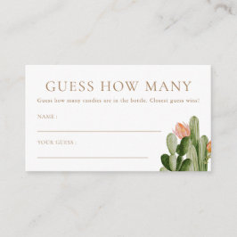 Boheemse Cactus Raad Hoeveel Kaarten