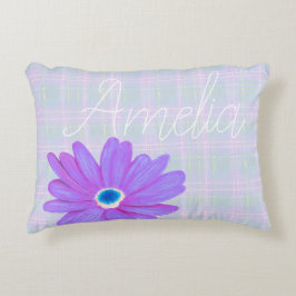 Boheemse charme geruite babykamer accent kussen