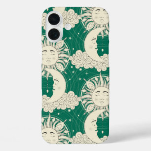 boheemse dromen groen iPhone 16 plus hoesje