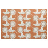 Boheemse dromen sinaasappel stof (Fat Quarter)