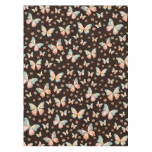 Boheemse dromen van vlinders en bloemen op.