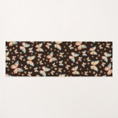 Boheemse dromen van vlinders en bloemen op. yogamat (Voorkant (horizontaal))