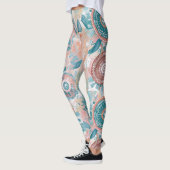 Boheemse droom Waterverf Leggings (Links)