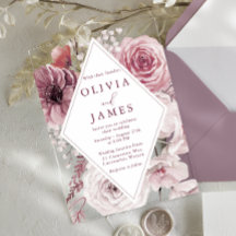 Boheemse Dusty Roos & Mauve Floral Wedding