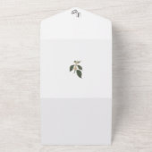 Boheemse elegantie Eenvoudige koffie liefhebbers b All In One Uitnodiging (Buitenkant)