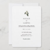 Boheemse elegantie Eenvoudige koffie liefhebbers b Kaart (Voorkant)