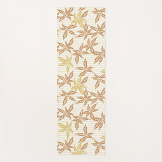 Boheemse flora retro botanische plant  yogamat