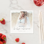 Boheemse foto overlay script Baby shower Servet (Insitu)