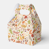 Boheemse Gedroogde Rustieke Bloemen Herfst Herfste Bedankdoosjes (Achterkant)