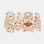 Boheemse Gedroogde Rustieke Bloemen Herfst Herfste Bedankdoosjes (Uitgevouwen)