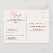 Boheemse Gedroogde Rustieke Bloemen Herfst Herfste Briefkaart (Achterkant)