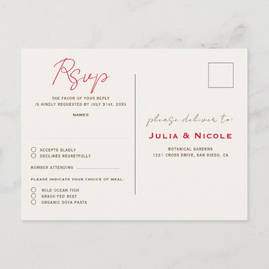 Boheemse Gedroogde Rustieke Bloemen Herfst Herfste Briefkaart (Achterkant)