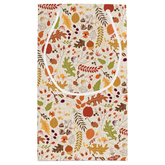 Boheemse Gedroogde Rustieke Bloemen Herfst Herfste Klein Cadeauzakje (Achterkant)