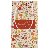 Boheemse Gedroogde Rustieke Bloemen Herfst Herfste Klein Cadeauzakje (Voorkant)