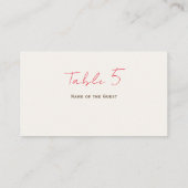 Boheemse Gedroogde Rustieke Bloemen Herfst Herfste Plaatskaartje (Achterkant)