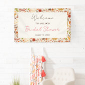 Boheemse Gedroogde Rustieke Herfst Herfsten Vrijge Spandoek (Insitu)