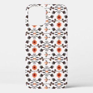 Boheemse gestreepte bloemen: met de hand getekende Case-Mate iPhone case