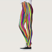 Boheemse gestreepte leggings (Links)