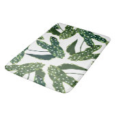 Boheemse gevlekte Begonia bladeren Badmat (Gekanteld)