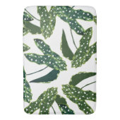 Boheemse gevlekte Begonia bladeren Badmat (Voorkant Verticaal)