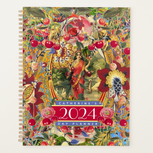 Boheemse Godin 2024 Dag Planner (Voorkant)