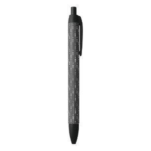 Boheemse Grijze Pijl Streep Abstracte Stijl Zwarte Inkt Pen