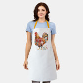 Boheemse Haan Schort (Gedragen)