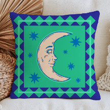 Boheemse Halve Maan Groen & Blauw Hemels 