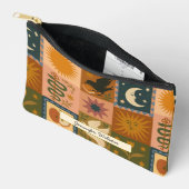 Boheemse hemelse lappendeken met mystieke symbolen etui (Open)