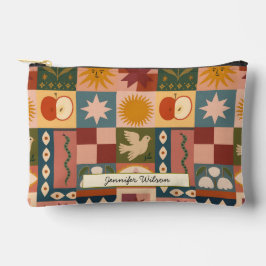 Boheemse hemelse lappendeken met mystieke symbolen etui