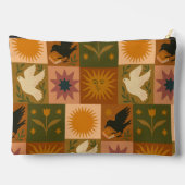 Boheemse hemelse lappendeken met mystieke symbolen etui (Achterkant)