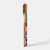 Boheemse hemelse lappendeken met mystieke symbolen iPhone hoesje (Linkerkant)