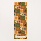 Boheemse hemelse lappendeken met mystieke symbolen yogamat (Achterkant)