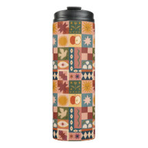Boheemse Hemelse Patchwork met Mystieke Symbolen