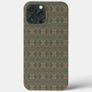 Boheemse herfstbladgroen naadloos patroon    Case-Mate iPhone case