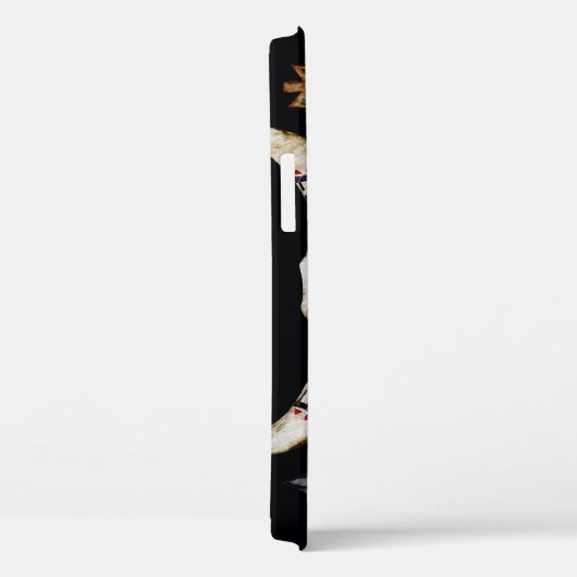 Boheemse herten schedel Waterverf Kunst Case-Mate iPhone Case (Achterkant / Rechts)