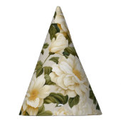 Boheemse ivoor beige bloemen feesthoedjes (Rechts)