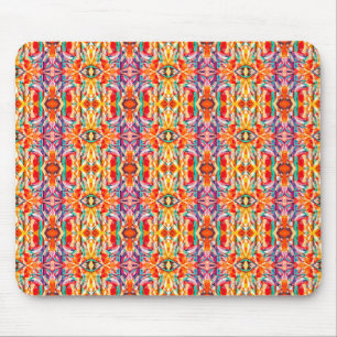 Boheemse Kaleidoscoop Patroon Muismat