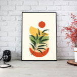 Boheemse kamer decor, midden eeuw kunst canvas afdruk<br><div class="desc">De gedempte kleuren en het minimalistische ontwerp maken deze print de perfecte aanvulling op elke moderne,  boho of midden-eeuw geïnspireerde inrichting. Gedrukt op hoogwaardig canvas of posters papier,  is deze print zeker om een statement te maken in elke kamer.</div>