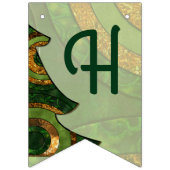 Boheemse kerstboom feest vlaggetjes (Tweede vlag)