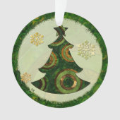 Boheemse kerstboom GEPERSONALISEERD Ornament (voorkant)