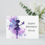 Boheemse Kinder sprookjesverjaardag Kaart (Staand voorkant)