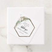 Boheemse Krans Bruidsfeest Favor Tag Bedankjes Labels (In situ)